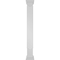 Ekena Millwork Craftsman Classic Square Non-Tapered Chevron Modern Fretwork Column w/ Crown Capital & Crown Base CC1009ENCVDCRCR - alternate 4